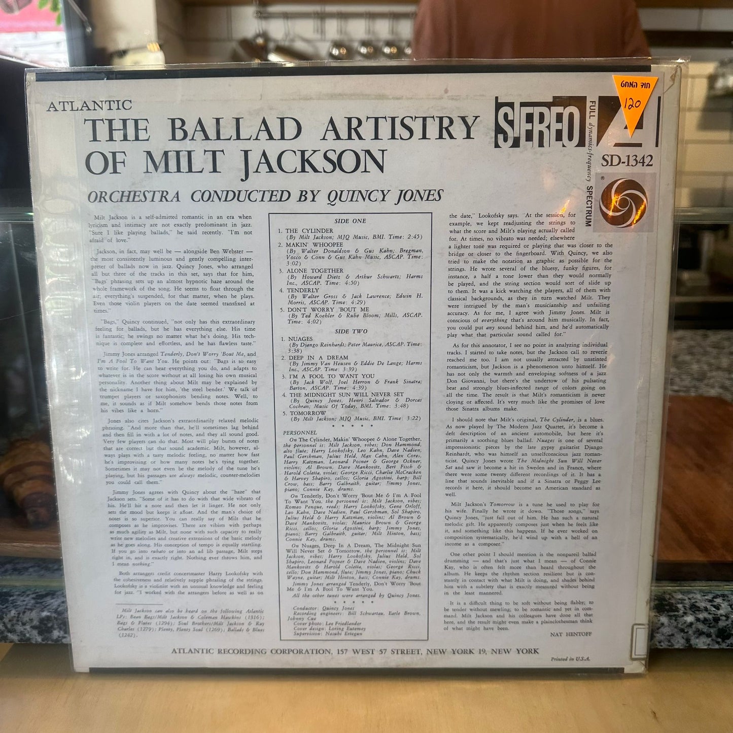 Milt Jackson - The Ballad Artistry Of Milt Jackson