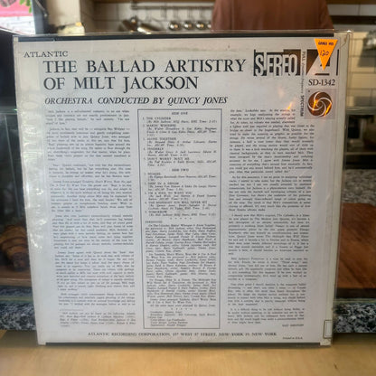 Milt Jackson - The Ballad Artistry Of Milt Jackson