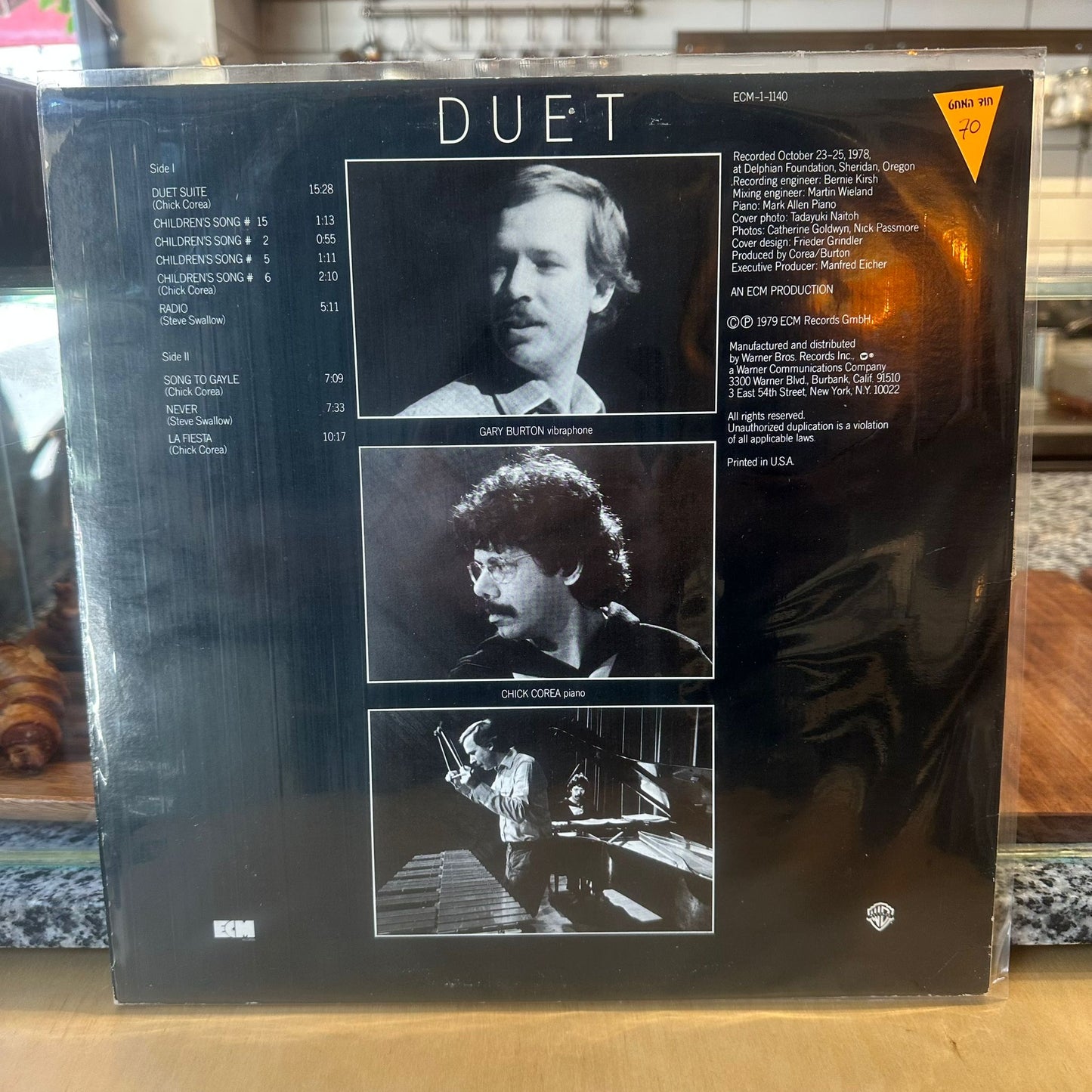 Gary Burton / Chick Corea - Duet