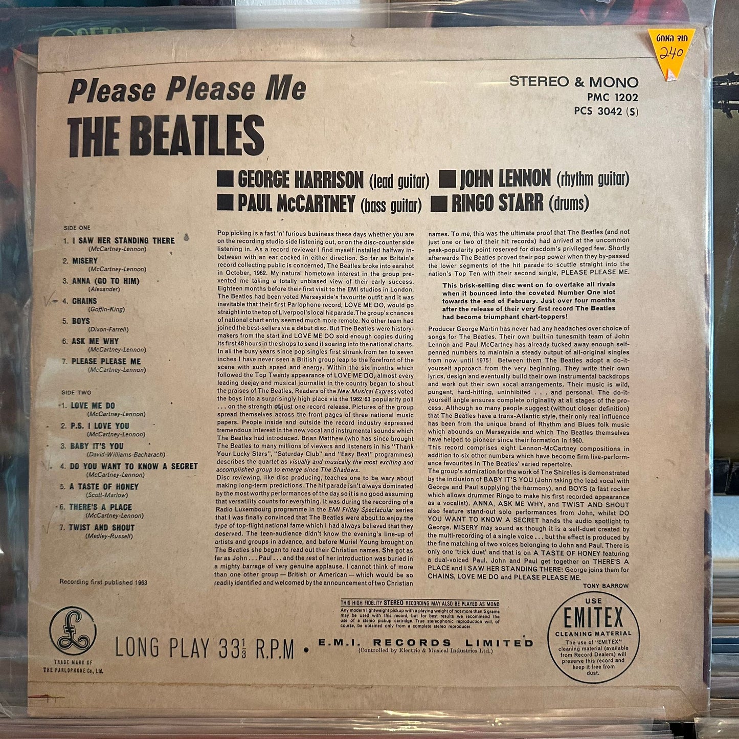 The Beatles - Please Please Me